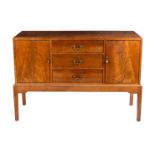 Gordon Russell, British 1920s, a walnut Shenbarrow sideboard, design no.