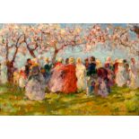 Pietro de Francisco (1873-1969)/Printemps (Spring)/signed De Francisco;