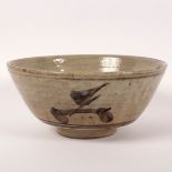 Leach Pottery, a stoneware Z bowl, 23cm diameter, 10.