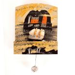 John Maltby (born 1936), Albert Herring, a wall hanging automaton, mixed media, 30.5cm x 25.