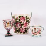 Wemyss, a limited edition 1980 goblet by Royal Doulton, 176/500, 19cm high,