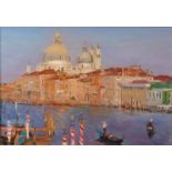 Igor Juk (born 1970)/Grand Canal, Venice/signed lower right/oil on canvas,
