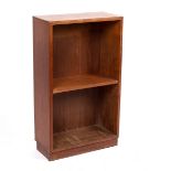 Gordon Russell, British 1920s, an oak two-tier open bookcase, 53cm wide x 25cm deep x 91.