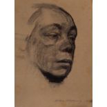 After Kathe Kollwitz (1867-1945)/Self Portrait/dated 1916/lithograph, 36cm x 30.