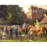 20th Century/The Old Ascot/oil on canvas,