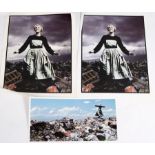 CNPD (Jimmy Cauty, British, born 1956)/Julie Andrews on Rubbish Heap/three limited edition posters,