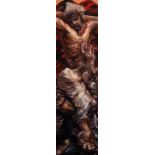 Iain McKillop (Contemporary)/Stations of the Cross X/signed and dated 2003/oil on board,