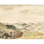 Leslie Duxbury (1921-2001)/Welsh Farmhouse/watercolour, 17cm x 23cm/Back Garden/watercolour, 23.