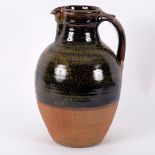 Winchcombe Pottery, a large stoneware jug, impressed mark to base of handle, 36.