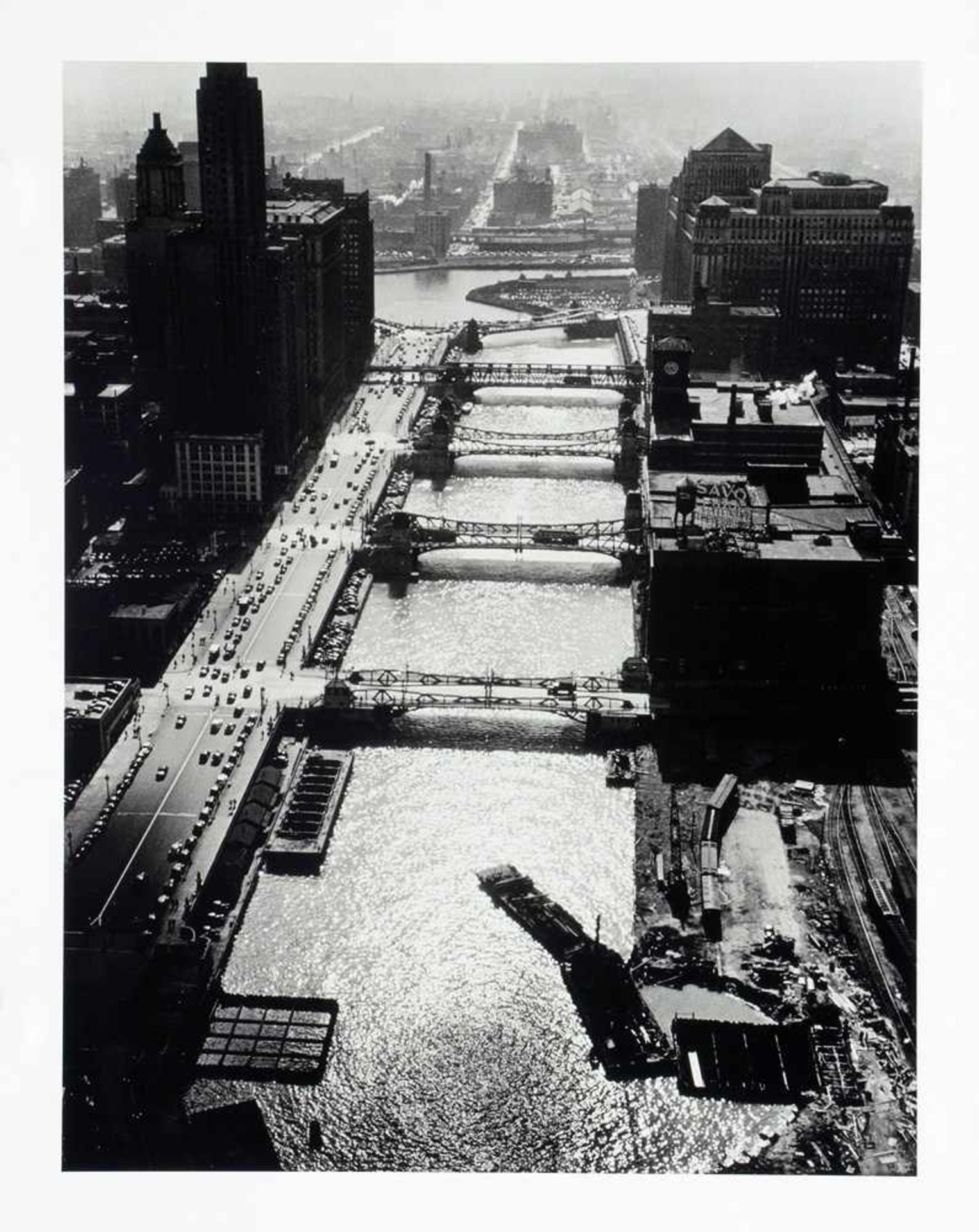 Andreas Feininger. New York und Chicago in den Vierziger Jahren. Sechs Fotografien. 1940-41/2011. - Image 4 of 6