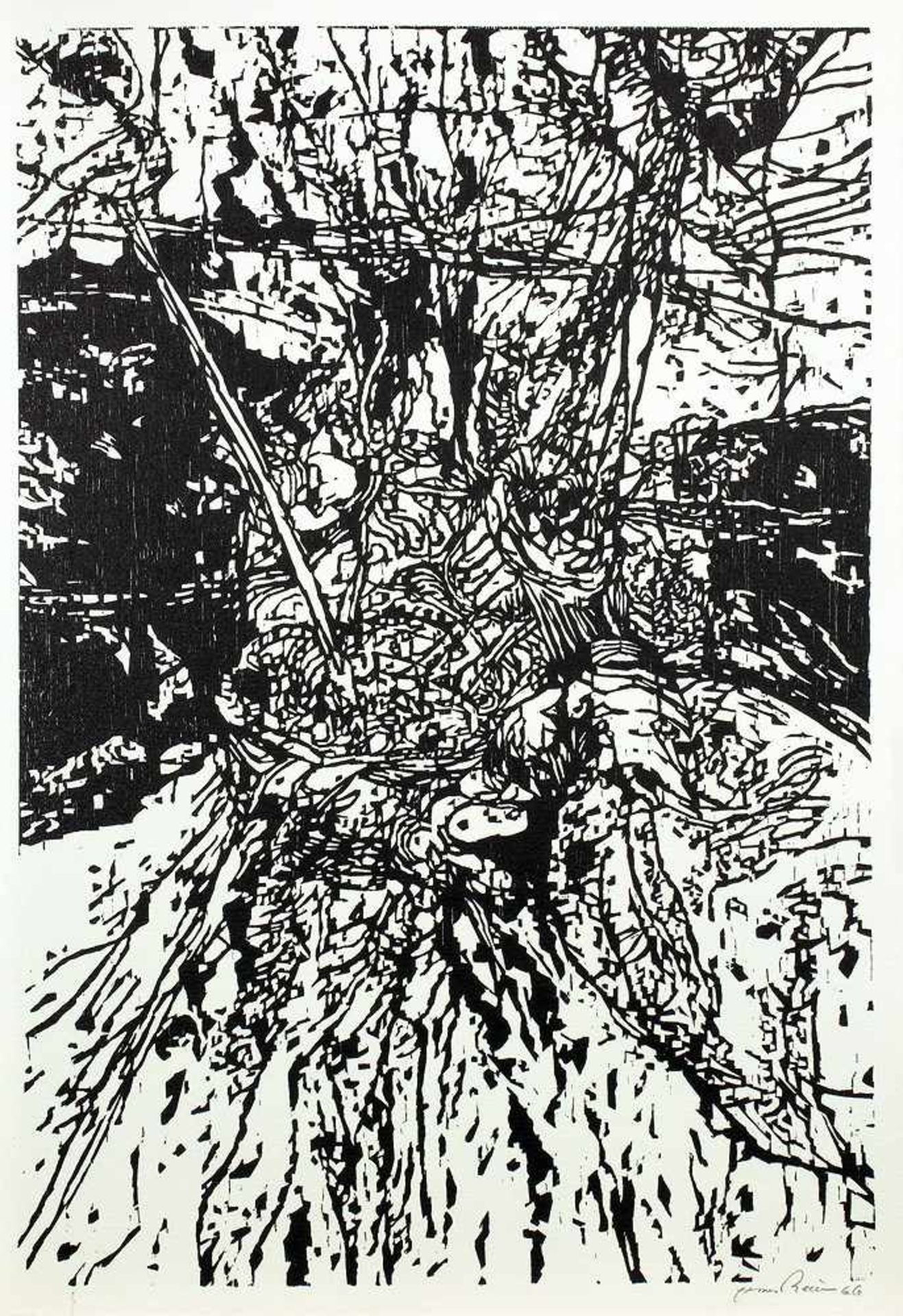 Hundertdrucke Guido Hildebrandt - Vier Ausgaben der Reihe. Duisburg 1965-1970. Mit zusammen 20 - Bild 7 aus 8