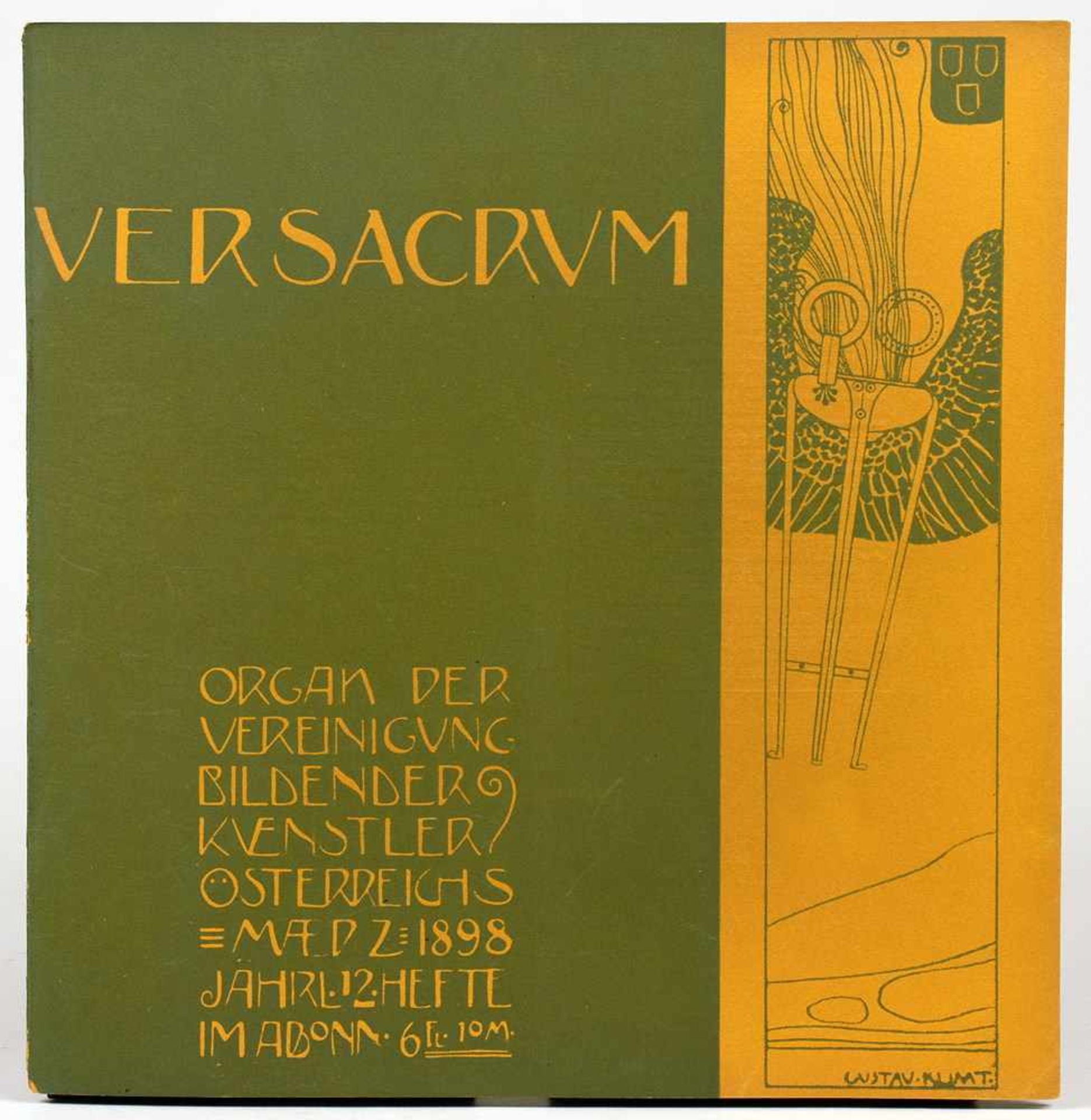 Ver sacrum. Organ [Zeitschrift | Mittheilungen] der Vereinigung bildender Künstler Österreichs.