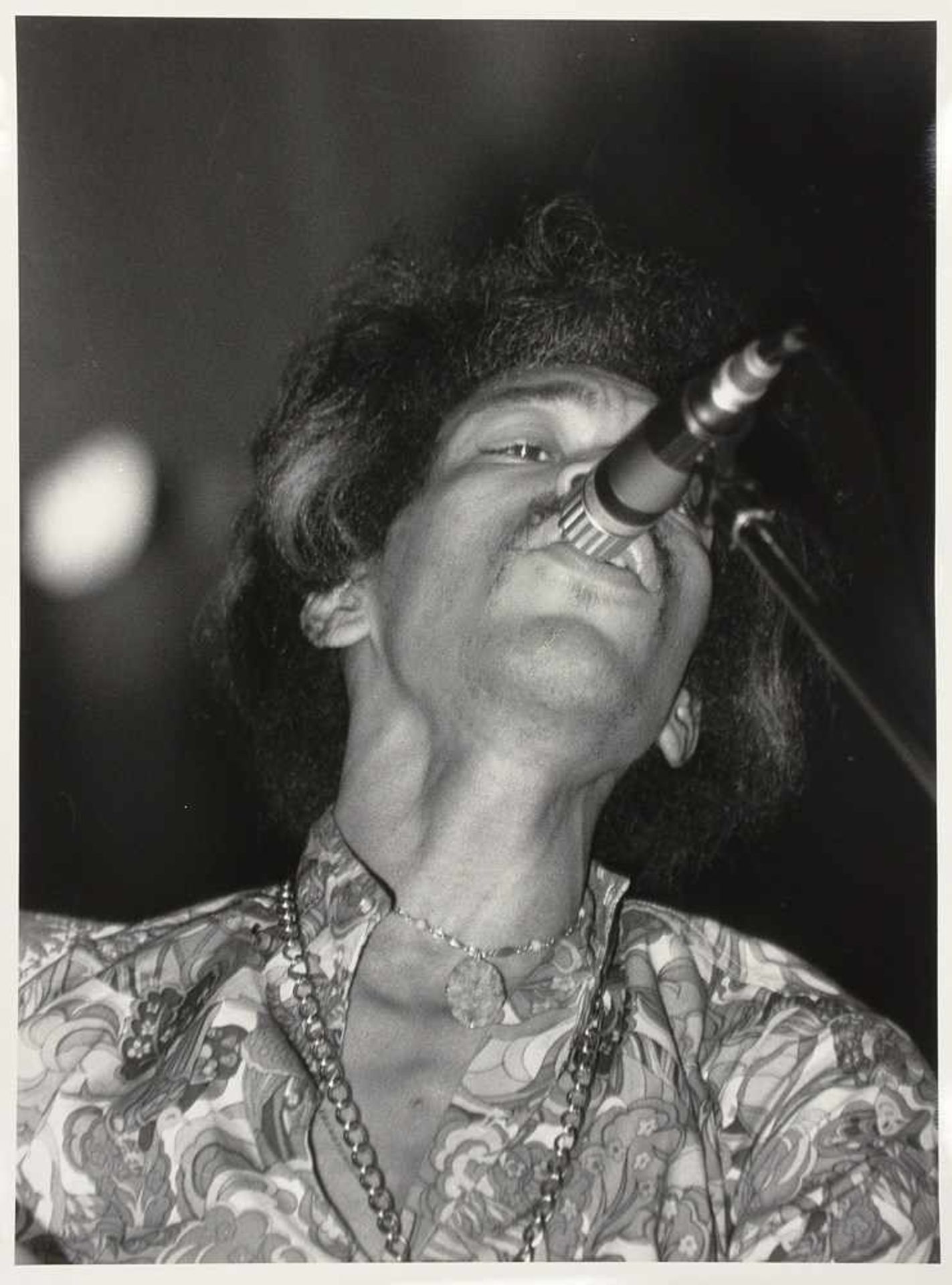 Mimmo Chianura. Jimmy Hendrix, Teatri Brancaccio Roma 25 maggio 1968. Acht Fotografien. 1968. 40 : - Image 3 of 10