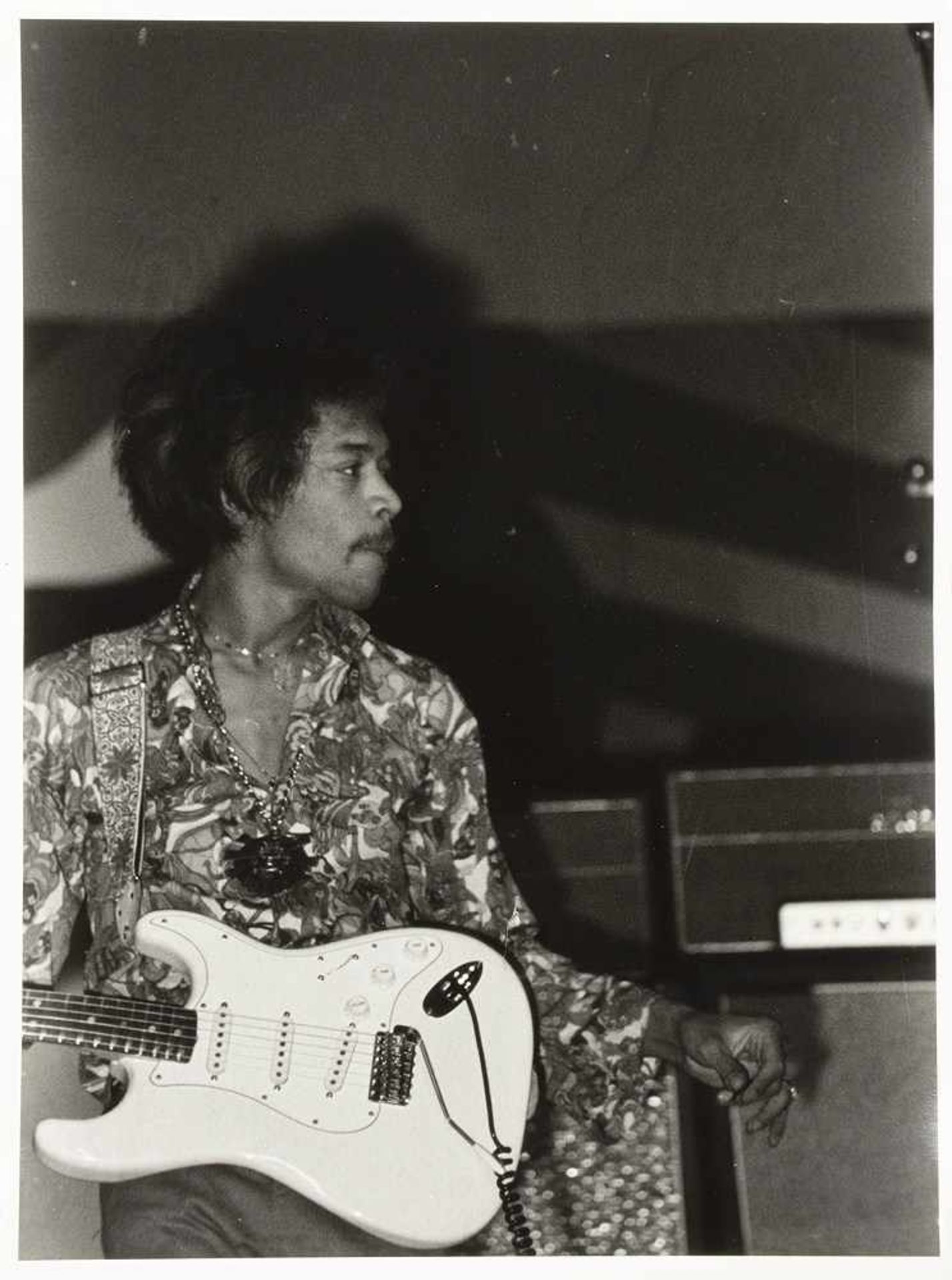 Mimmo Chianura. Jimmy Hendrix, Teatri Brancaccio Roma 25 maggio 1968. Acht Fotografien. 1968. 40 : - Image 7 of 10