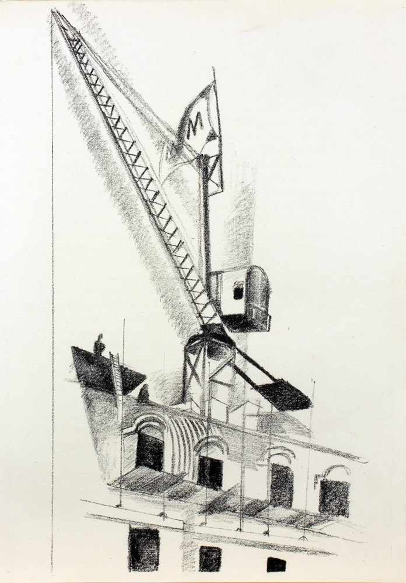 Robert Delaunay - Joseph Delteil. Allo! Paris! Avec vingt lithographies par Robert Delaunay. - Bild 2 aus 4