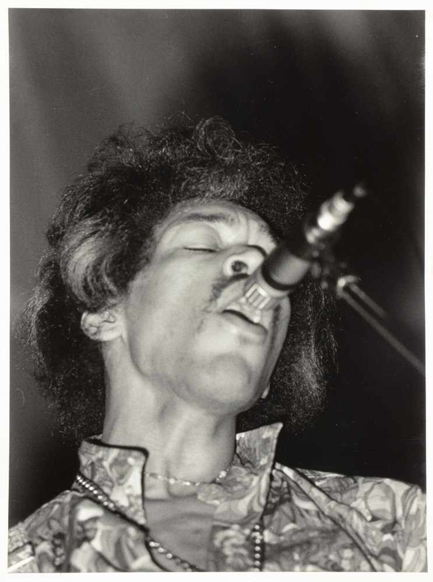 Mimmo Chianura. Jimmy Hendrix, Teatri Brancaccio Roma 25 maggio 1968. Acht Fotografien. 1968. 40 : - Image 4 of 10