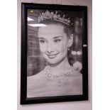 LARGE AUDREY HEPBURN PRINT