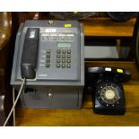 COIN CALL TELEPHONE + VINTAGE TELEPHONE