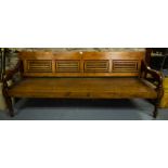 QUALITY WOODEN BENCH 86"L