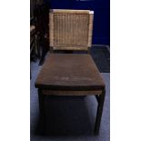 17 METAL FRAME RATTAN BACK CHAIRS