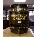 MONTILLA CREAM METAL BOUND BARREL