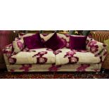 FRONT SPRUNG KNOLL ARM SETTEE