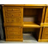 2 X 3 DRAWER OAK DRESSING TABLES