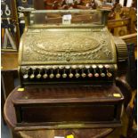 "NATIONAL" BRASS CASH REGISTER