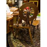 ANTIQUE SPINNING WHEEL