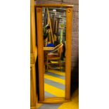 4 TALL OAK MIRRORS