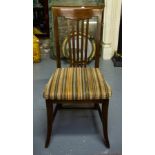 11 RAIL BACK DINING CHAIRS