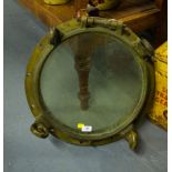 ROUND BRASS SHIPS PORTHOLE