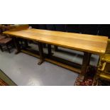 9' X 2'6" REFECTORY TABLE