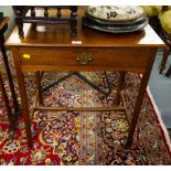 MAHOGANY NIGHT TABLE WITH DRAWER