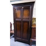 NEAT OAK SINGLE DOOR WARDROBE