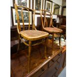 2 BENTWOOD CHAIRS