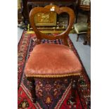 6 VICTORIAN TULIP BACK DINING CHAIRS