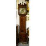 INLAID CASE GRANDFATHER CLOCK - DAVID GORDON,