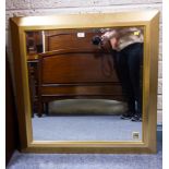 MODERN GILT MIRROR