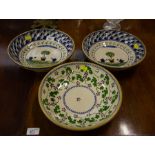 3 NICHOLAS MOSSE BOWLS