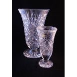 2 WATERFORD VASES