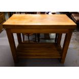 BUTCHERS BLOCK / ISLAND.