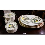 LOT OF OVAL PLATTERS + PORTMERION PLATES