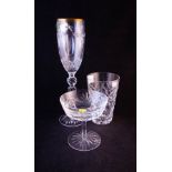 2 + 2 WATERFORD CHAMPAGNE GLASSES + 2 TUMBLERS