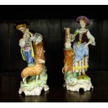 PAIR OF DRESDEN FIGURES