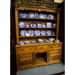 LARGE PINE KITCHEN DRESSER