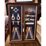 NEAT 2 DOOR CABINET WITH KNOT DOORS