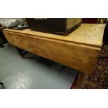 ANTIQUE PINE DROP LEAF TABLE