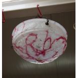 MARBLED GLASS LIGHT SHADE