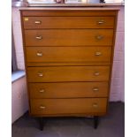 1960S 6 DRAWER CHEST